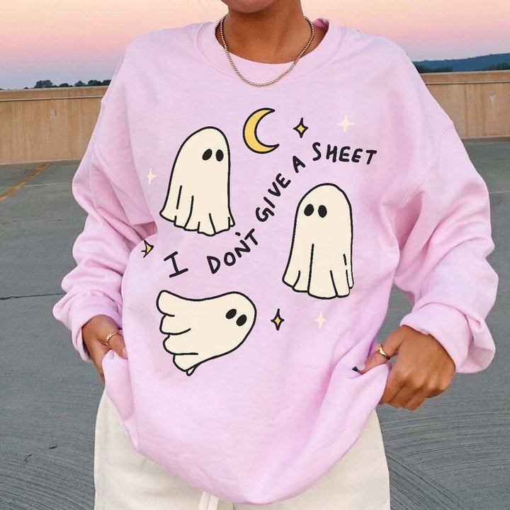 'Don't give a sheet' Halloween Sweatshirt