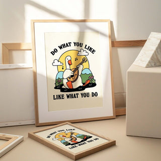 'What you Like' Goose Print