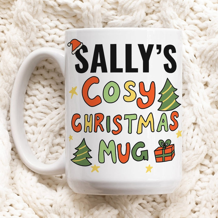Custom 'Cosy Christmas Mug' Mug