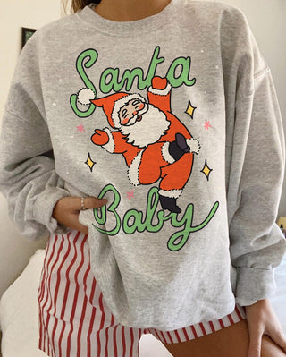 'Santa Baby' Christmas Sweatshirt