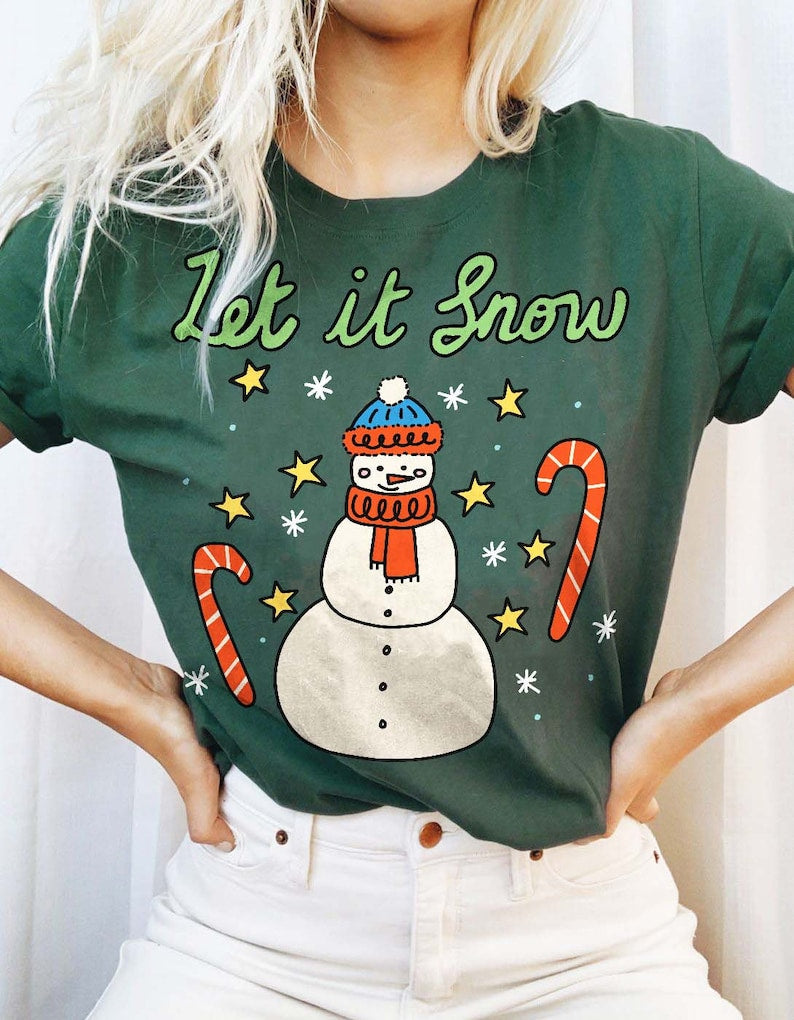 'Let it Snow' Christmas T-shirt