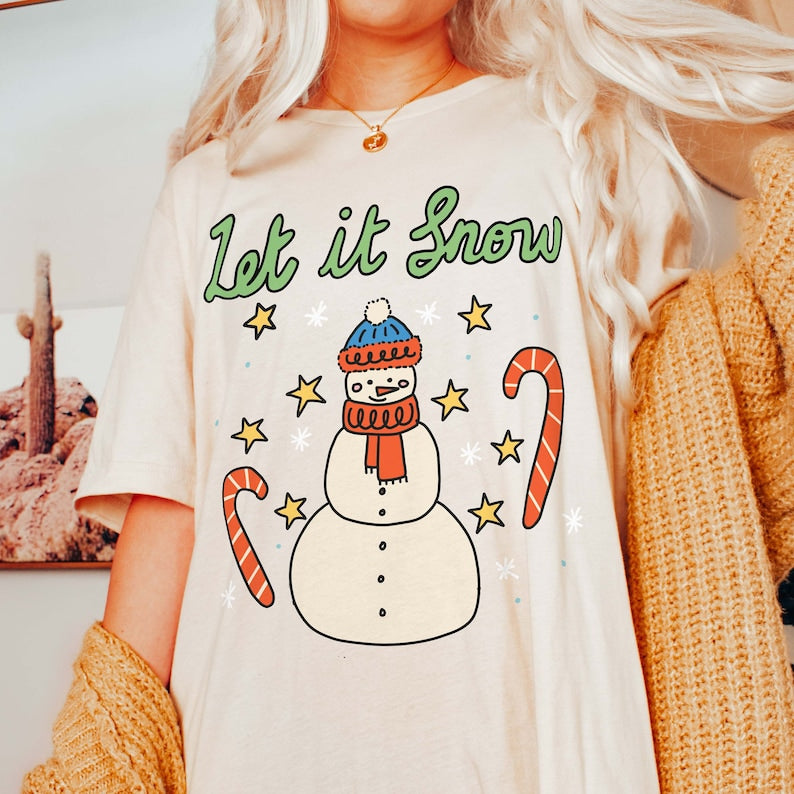 'Let it Snow' Christmas T-shirt