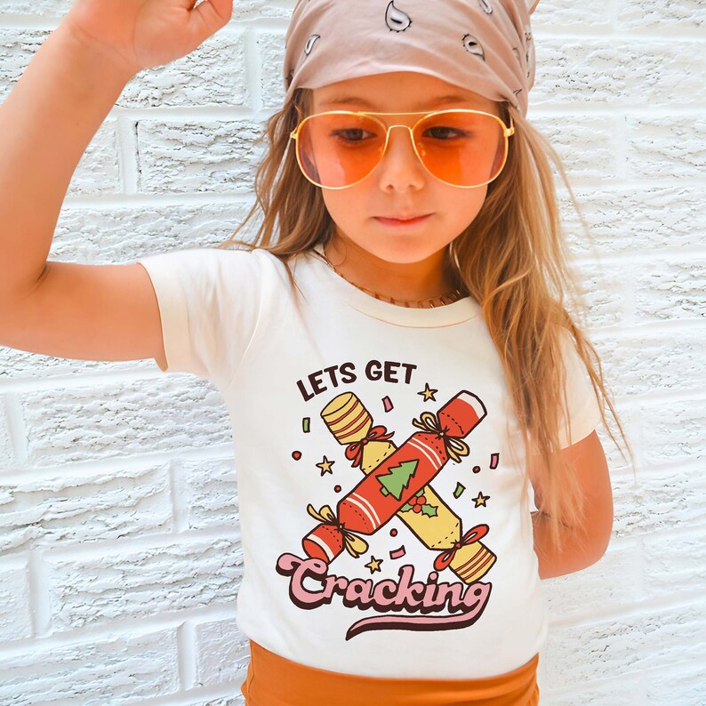 'Lets get Cracking' Kid's Christmas Cracker T-shirt
