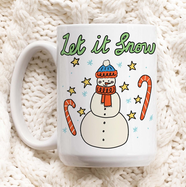 'Let it Snow' Christmas Mug