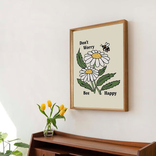 'Bee Happy' Print