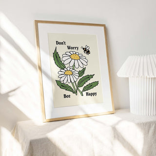 'Bee Happy' Print