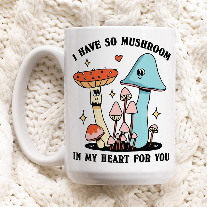'Mushroom in my heart' Mug