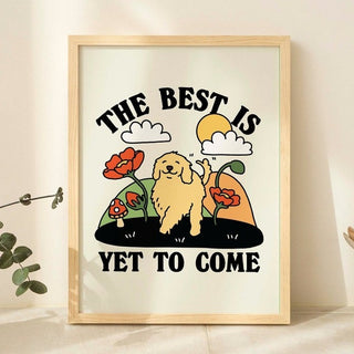 ‘The Best’ Dog Print