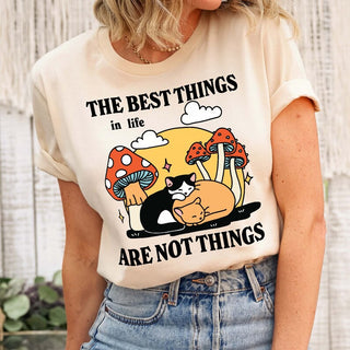 'Best things in Life' Cat Tshirt