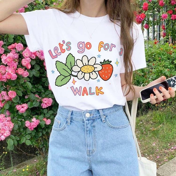 'Let's Go' Strawberry T-shirt