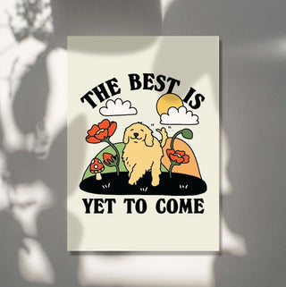 ‘The Best’ Dog Print