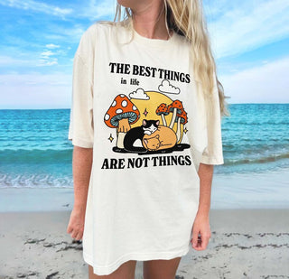 'Best things in Life' Cat Tshirt