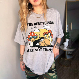 'Best things in Life' Cat Tshirt