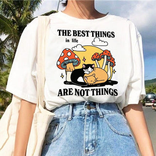 'Best things in Life' Cat Tshirt