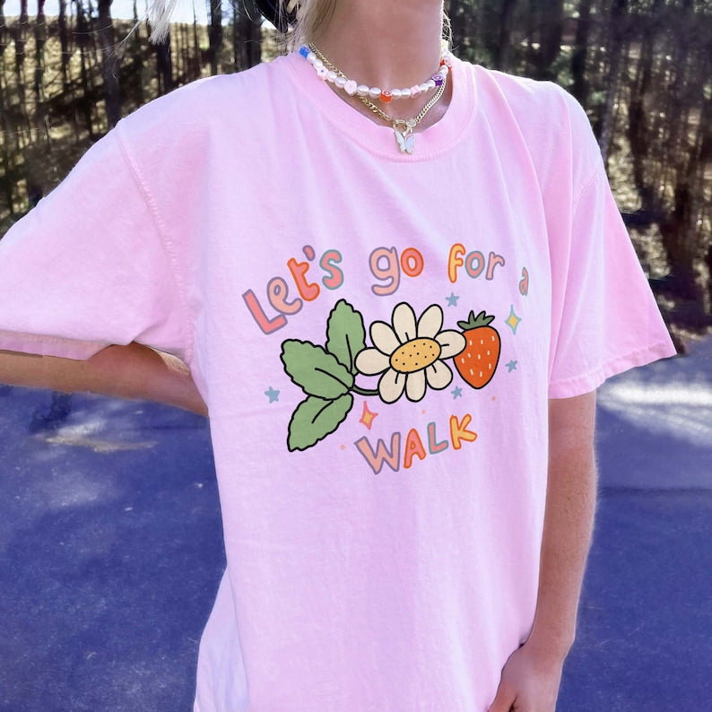 'Let's Go' Strawberry T-shirt