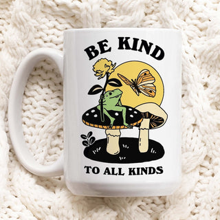 'Be Kind' Frog Mug