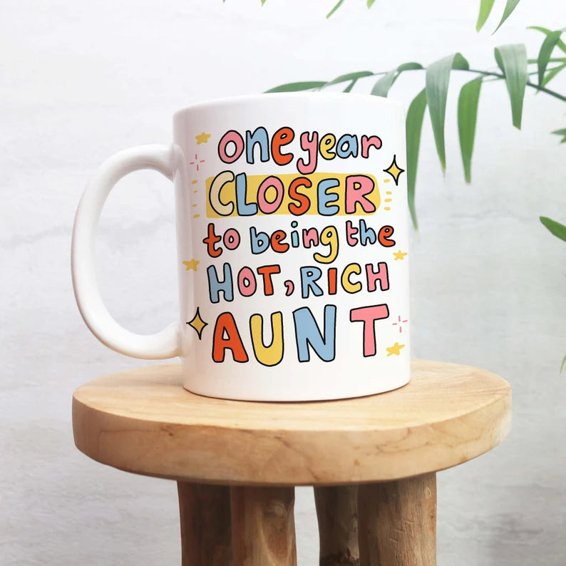 'Rich Aunt' Mug