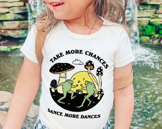 'Take more Chances' Kid's Frog T-shirt