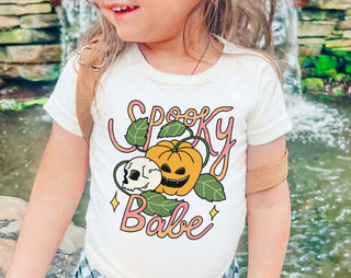 'Spooky Babe' Kid's Halloween T-shirt