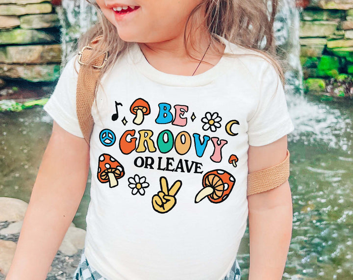 'Be Groovy or Leave' Kid's T-shirt