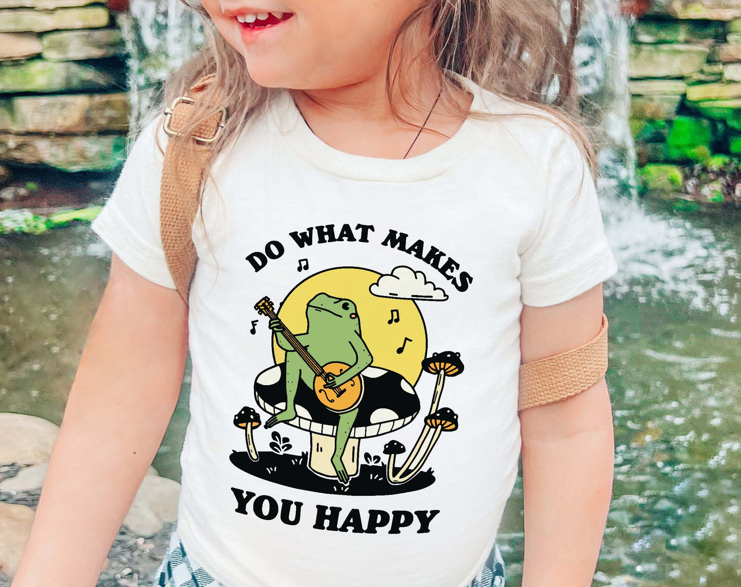 'Do what makes you Happy' Kid's Frog T-shirt