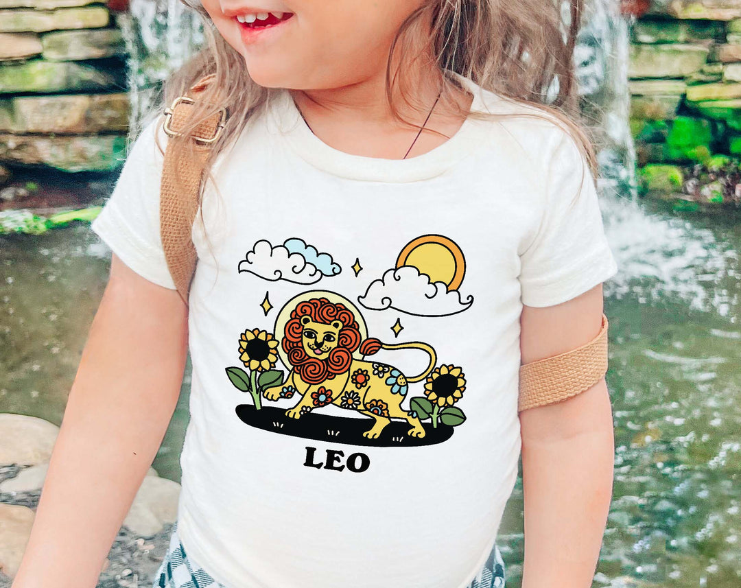 'Leo' Kid's Zodiac T-shirt