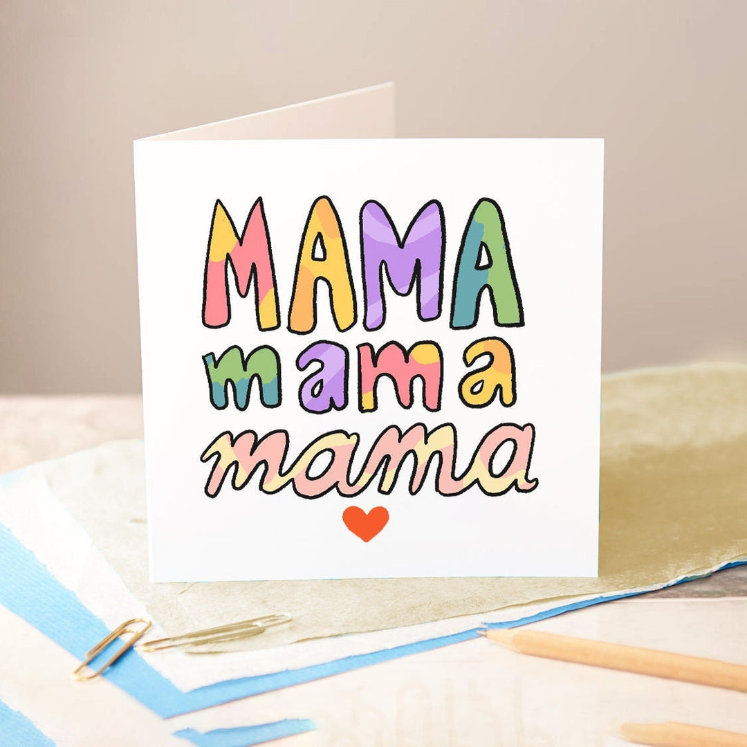 Mama Birthday Card, Amazing Mum Gift, Special Mum, Cute Card For Mum, Mummy, Mom, Fun Mum Card, Happy Birthday Mum Greeting Cards, Custom