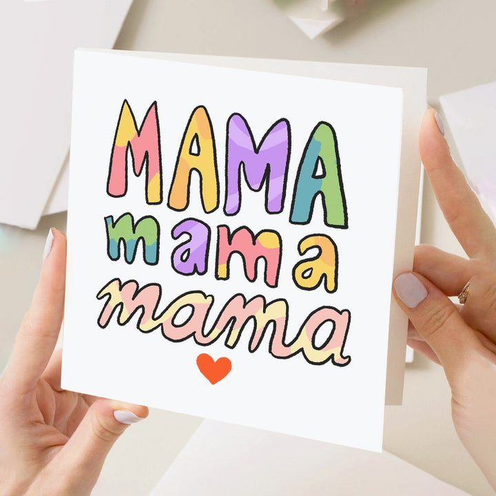 Mama Birthday Card, Amazing Mum Gift, Special Mum, Cute Card For Mum, Mummy, Mom, Fun Mum Card, Happy Birthday Mum Greeting Cards, Custom