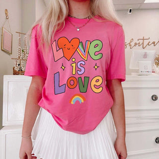 Love is Love Pride T-Shirt, Womens Love is Love Shirt, Pride Shirt, Mens Pride 2024 Shirt, Kindness Shirts, LGBTQ Support Tees, Gay Pride