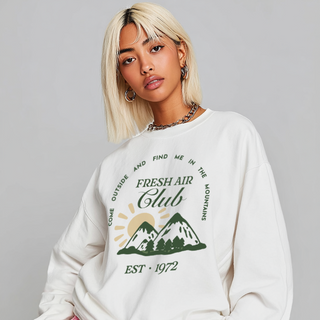 'Fresh Air Club' Sweatshirt