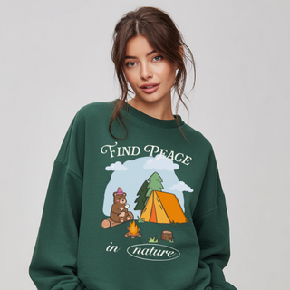 'Find Peace in Nature' Sweatshirt
