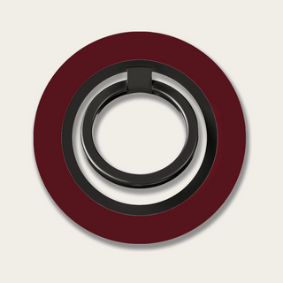 Personalised magnetic ring holder in different designs and colours