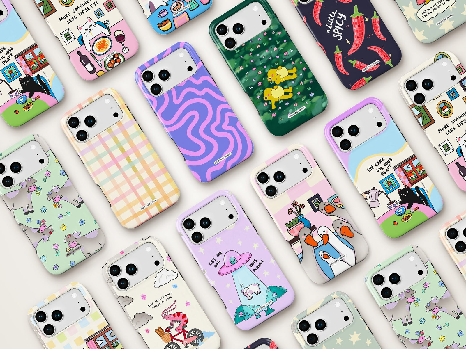 Kinder Planet's best-selling illustrated phone cases