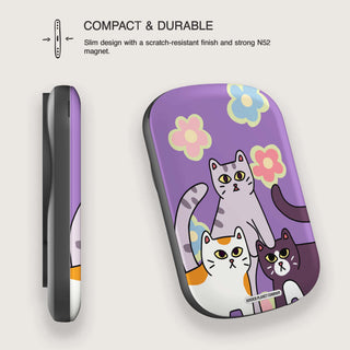 3 Cats Magnetic Power Bank