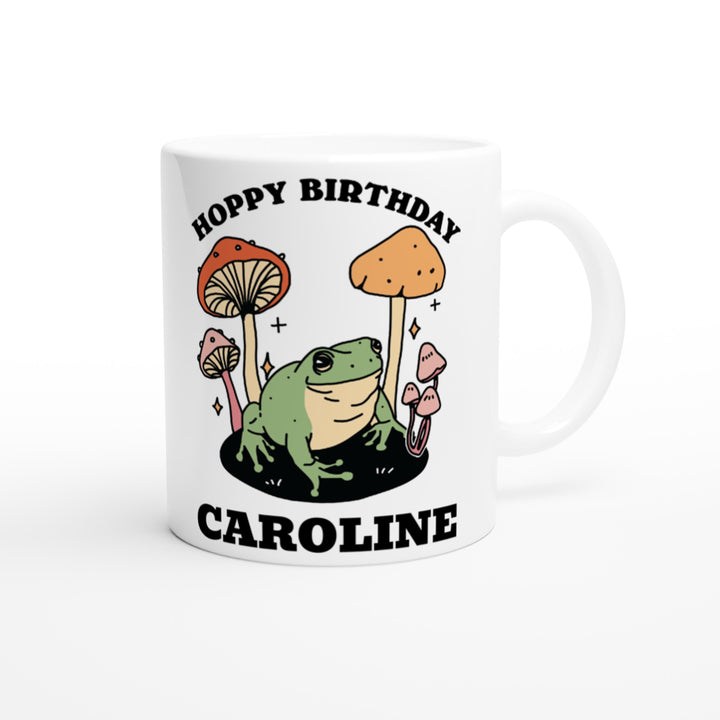 Custom 'Hoppy Birthday' Mug