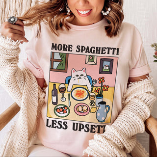 'Spaghetti Upsetti' Cat Tshirt