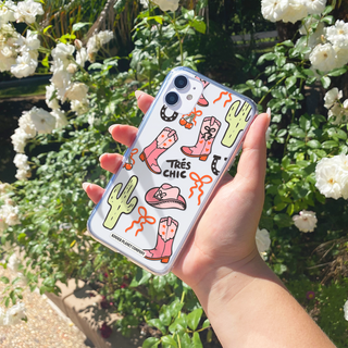 Tres Chic Clear Phone Case
