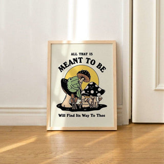 'All That Is Meant To Be' Print - Art Prints - Kinder Planet Company