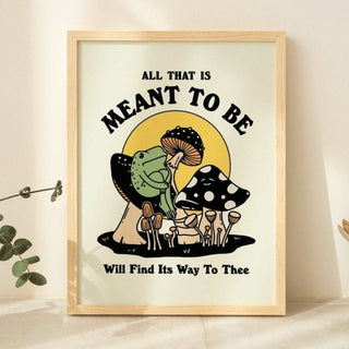 'All That Is Meant To Be' Print - Art Prints - Kinder Planet Company