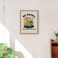 'Be Happy With Who You Are' Print - Art Prints - Kinder Planet Company
