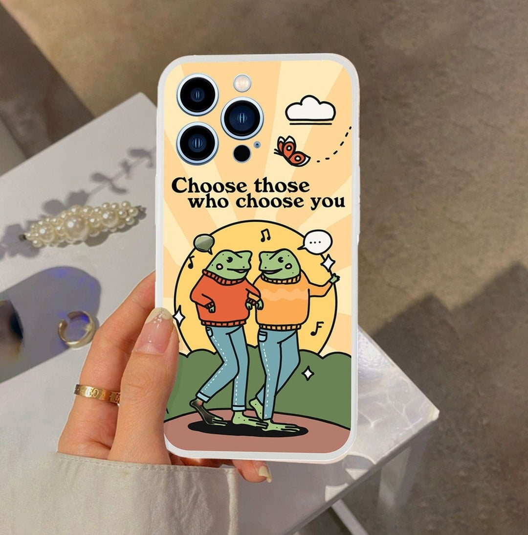 'Choose Those Who Choose You' Phone Case - Tote Bags & Phone Cases - Kinder Planet Company