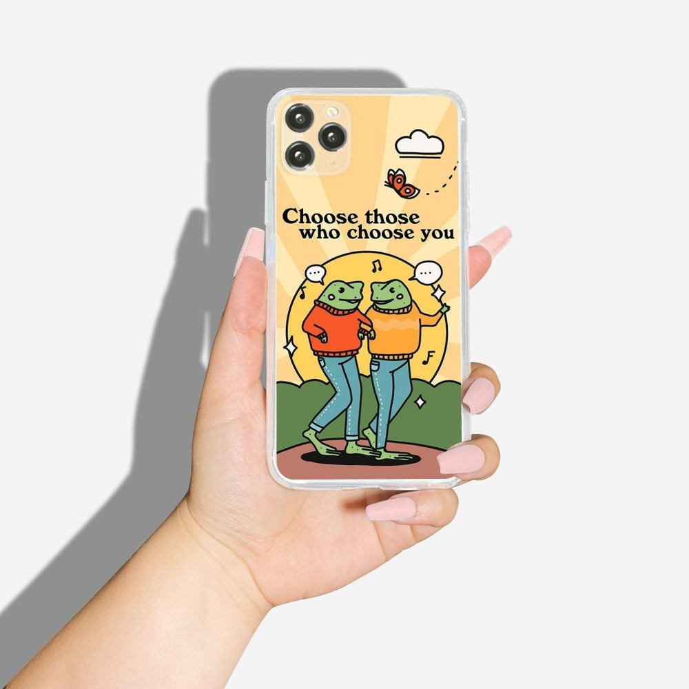'Choose Those Who Choose You' Phone Case - Tote Bags & Phone Cases - Kinder Planet Company