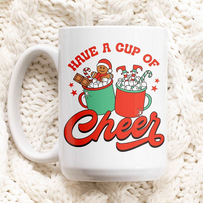 'Christmas Cheer' Holiday Mug - Mugs - Kinder Planet Company
