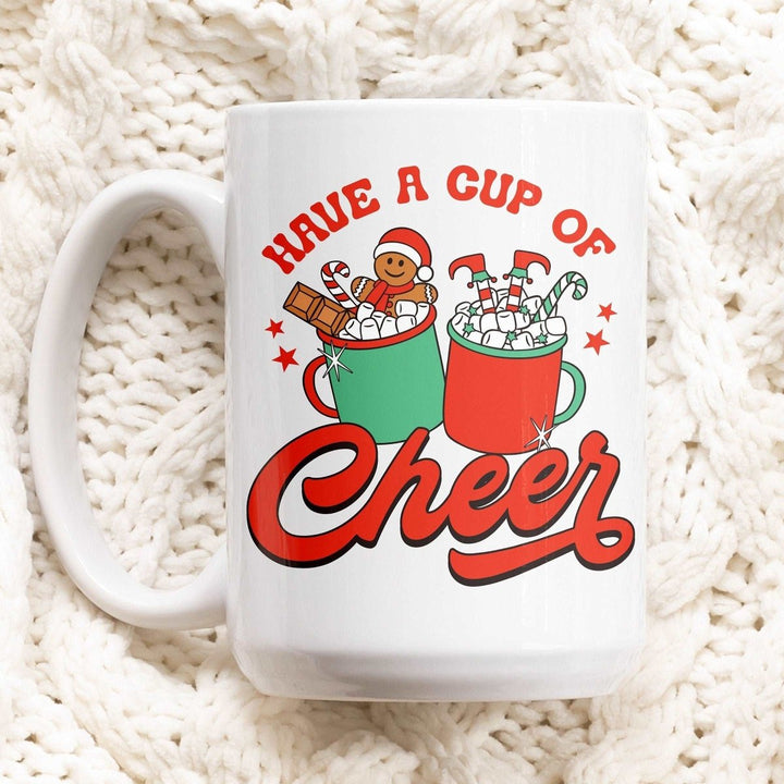 'Christmas Cheer' Holiday Mug - Mugs - Kinder Planet Company