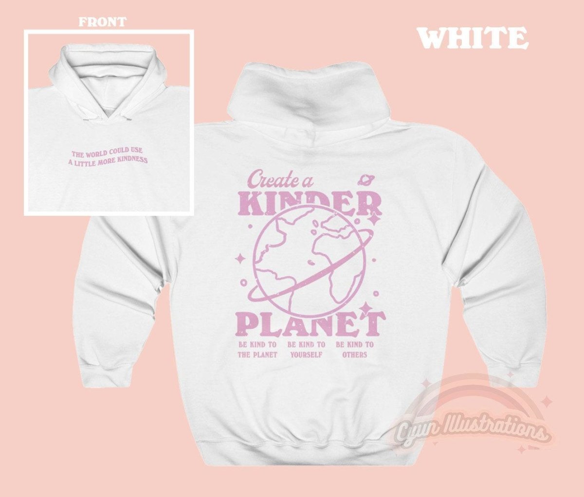 Create a Kinder Planet Hoodie