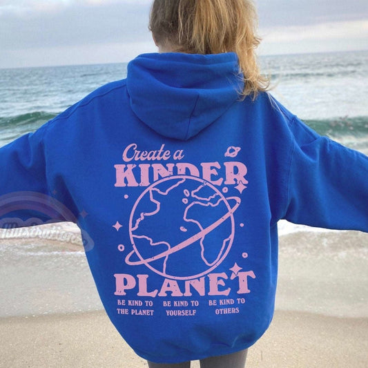Sweatshirt & – Kinder Company Planet Hoodies