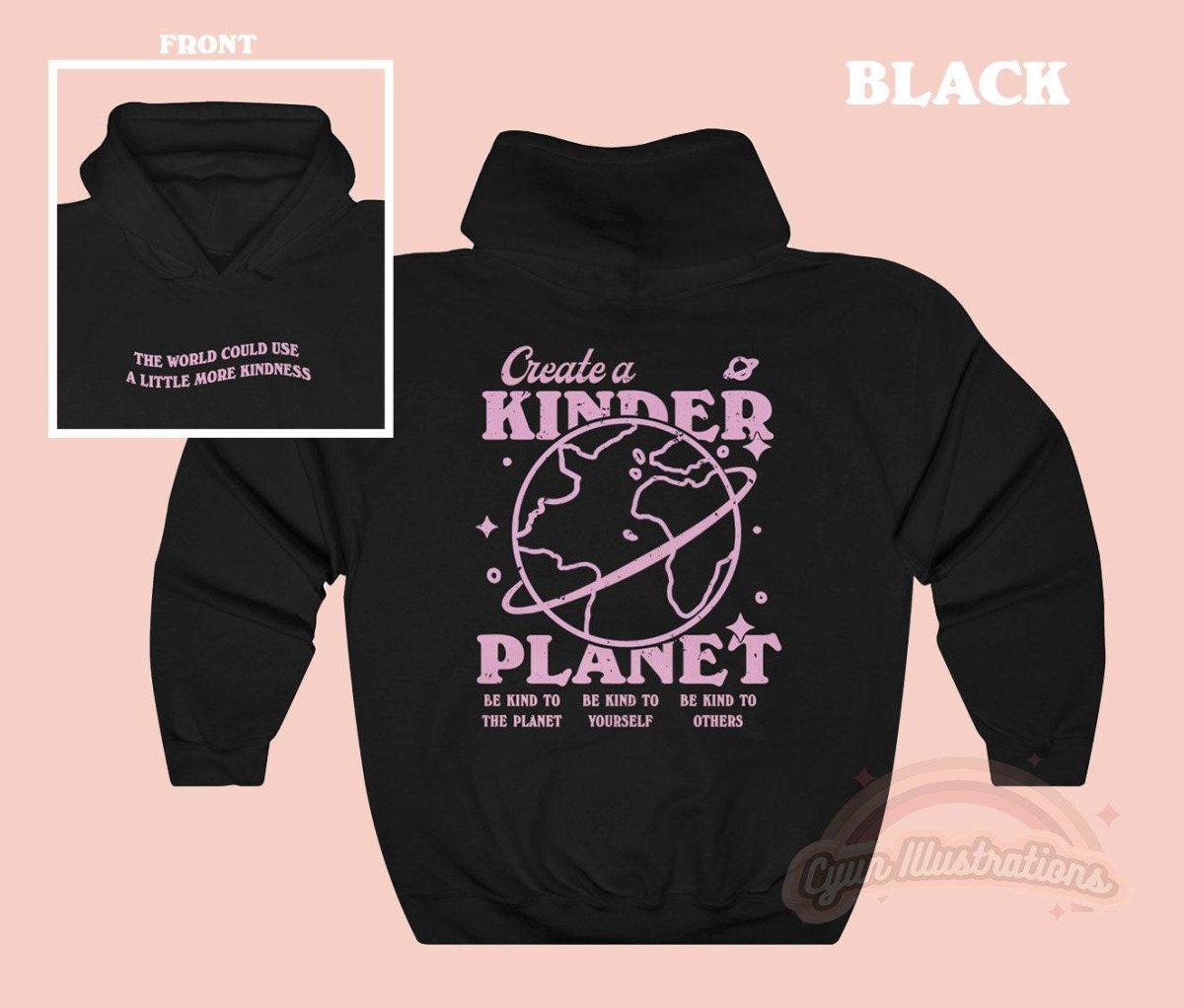 Create a Kinder Planet Hoodie