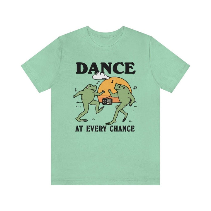 'Dance At Every Chance' Frog Tshirt - T-shirts - Kinder Planet Company