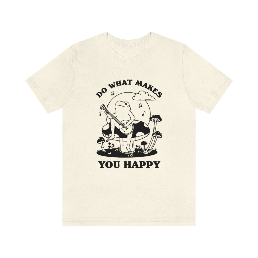 'Do What Makes You Happy' Frog Tshirt - T-shirts - Kinder Planet Company