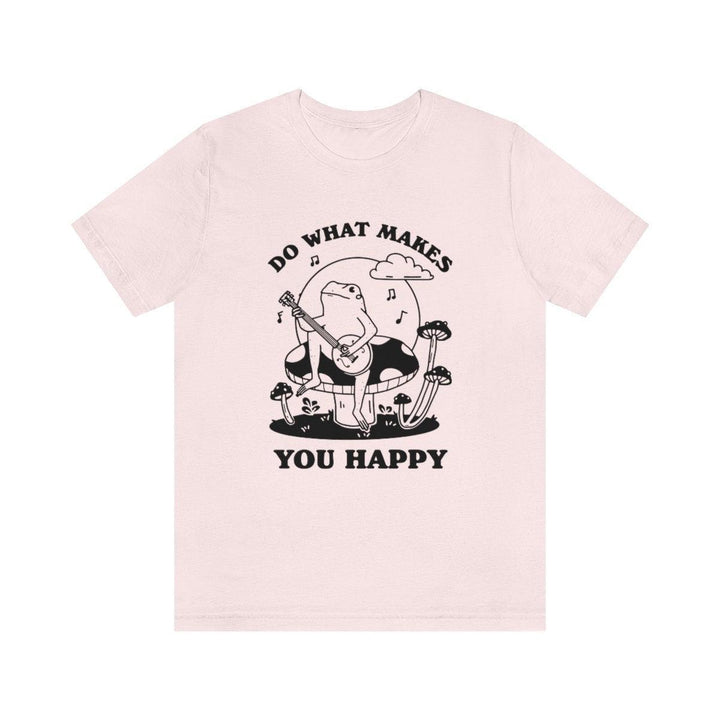 'Do What Makes You Happy' Frog Tshirt - T-shirts - Kinder Planet Company